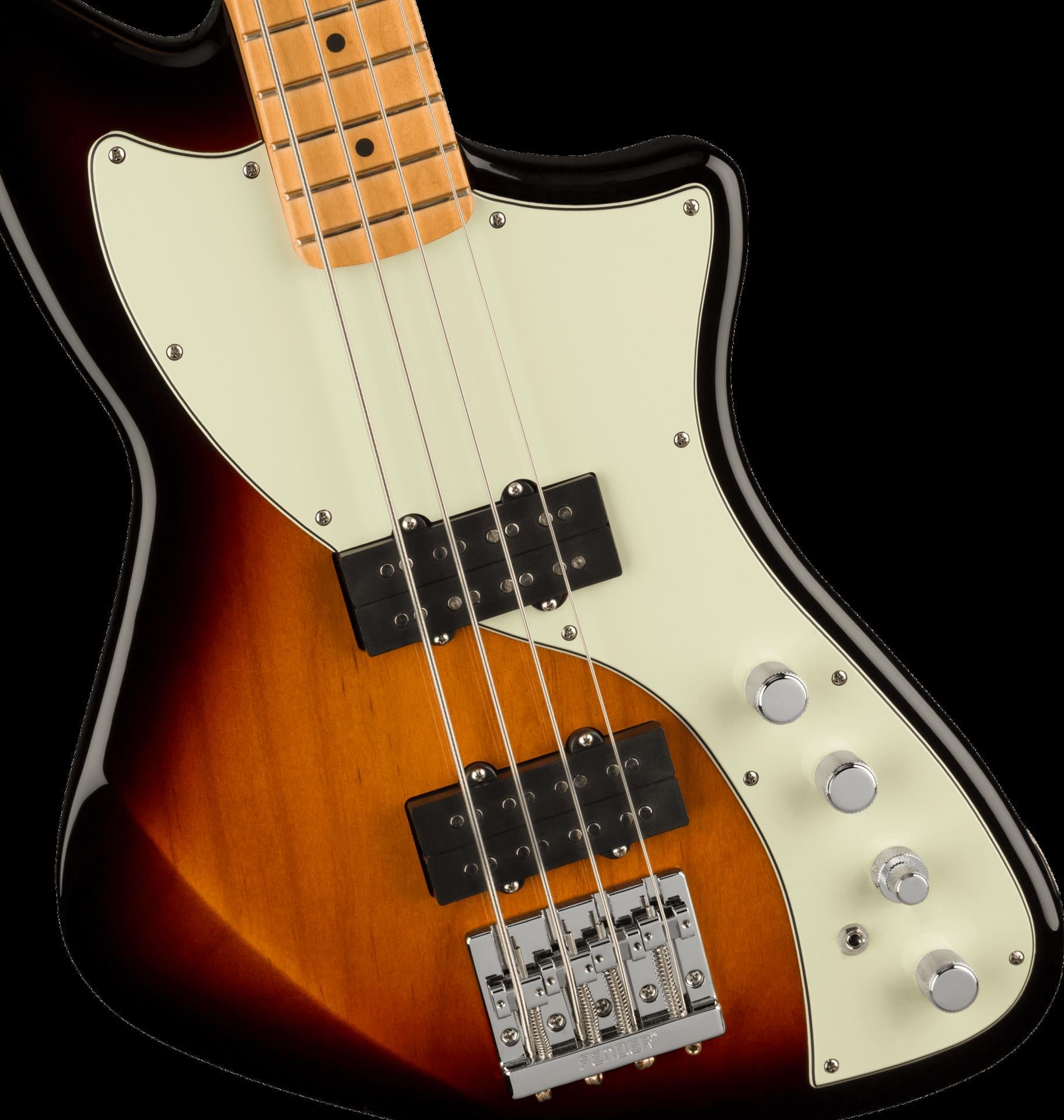 Fender Player Plus Active Meteora Bass w/Maple Fretboard - 3 Colour Burst
