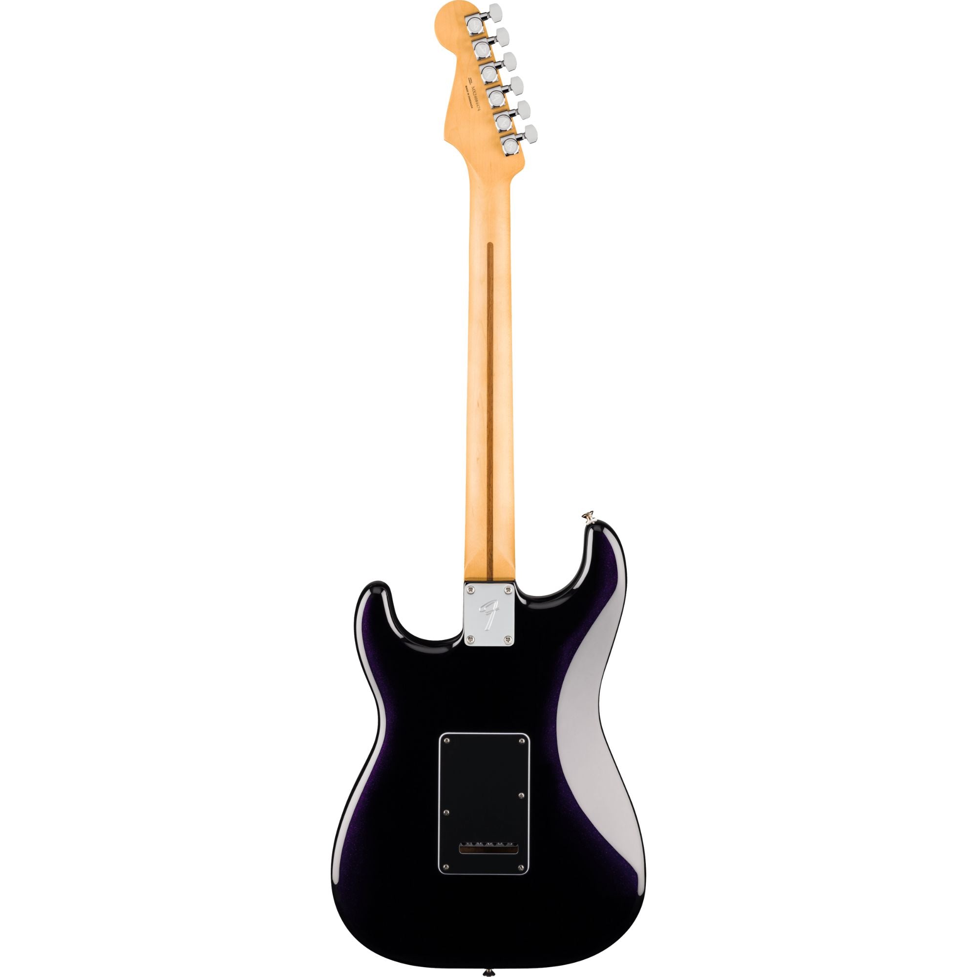Fender Player II Modified Stratocaster HSS electric guitar with maple fretboard in Dusk finish, featuring a sleek body and pickup configuration.