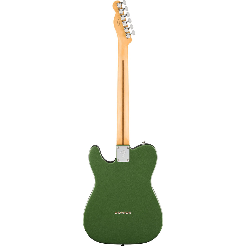 Fender Player II Modified Telecaster RW FB electric guitar in Harvest Green Metallic with rosewood fretboard and chrome hardware