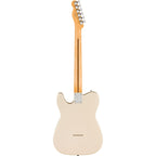 Fender Player II Modified Telecaster electric guitar with maple fretboard in Olympic Pearl finish, showcasing its sleek body and hardware.