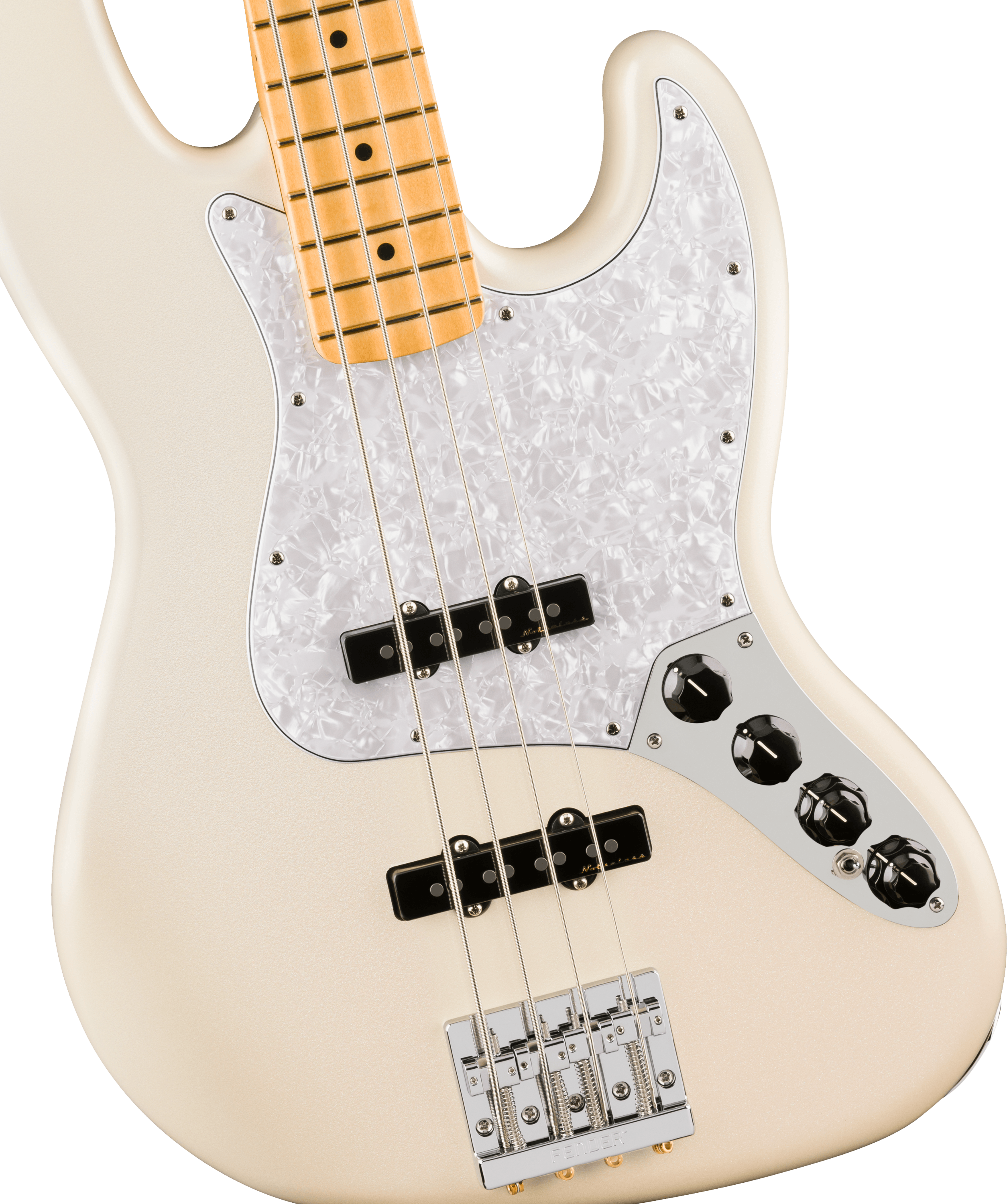 Fender Player II Modified Active Jazz Bass Maple FB - Olympic Pearl