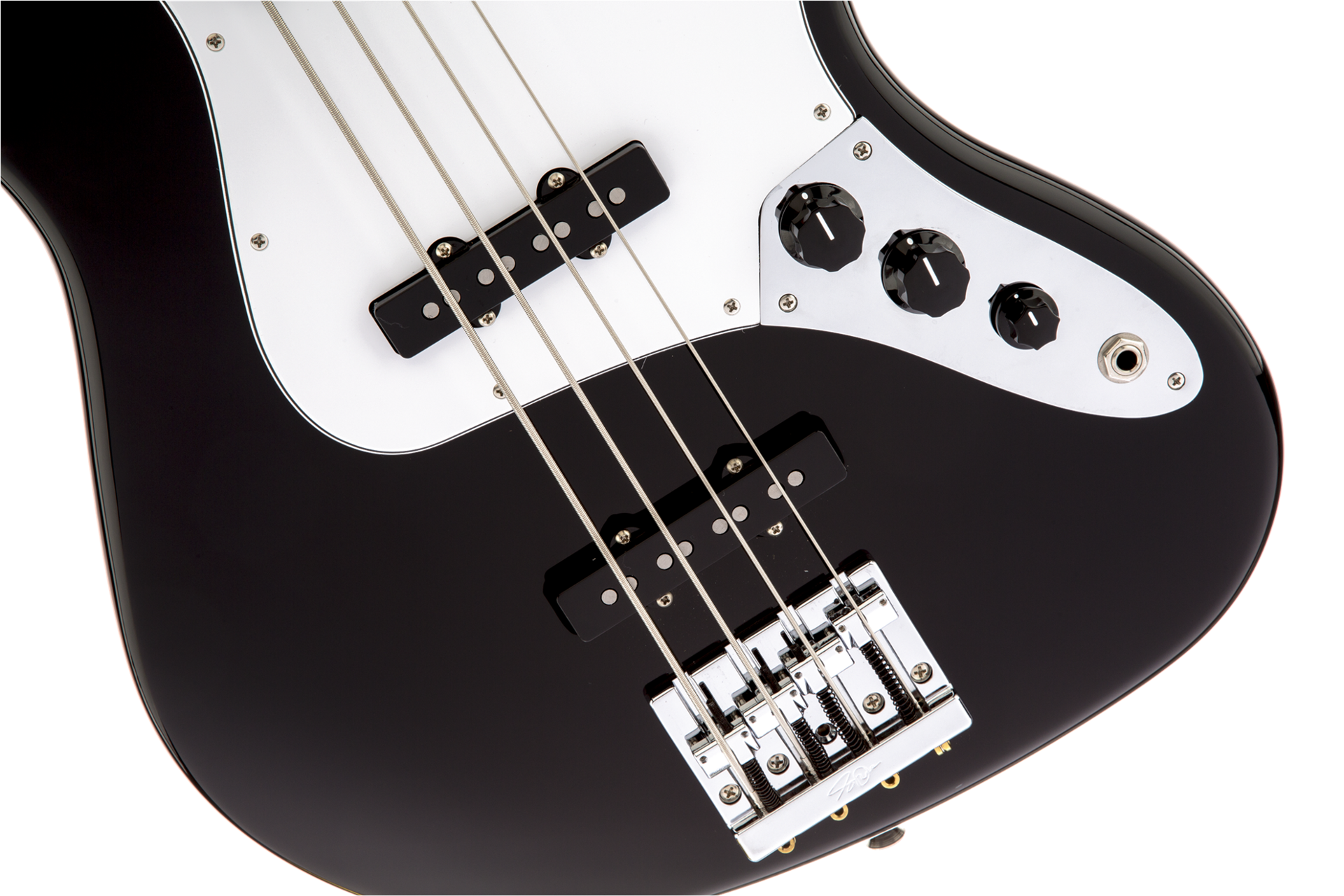 Fender Geddy Lee Jazz Bass w/Maple Fretboard - Black