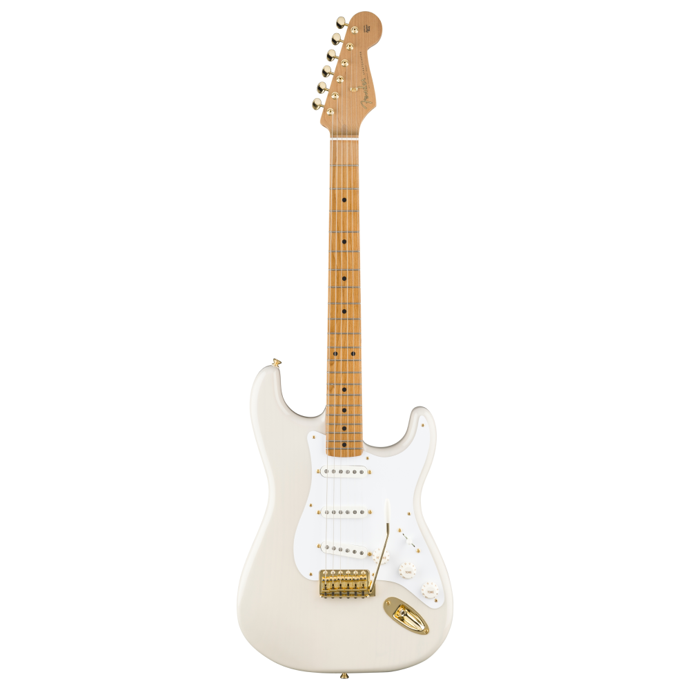 Fender Dealer Exclusive Vintera II 50s Stratocaster Gold Hardware Maple Neck White Blonde
