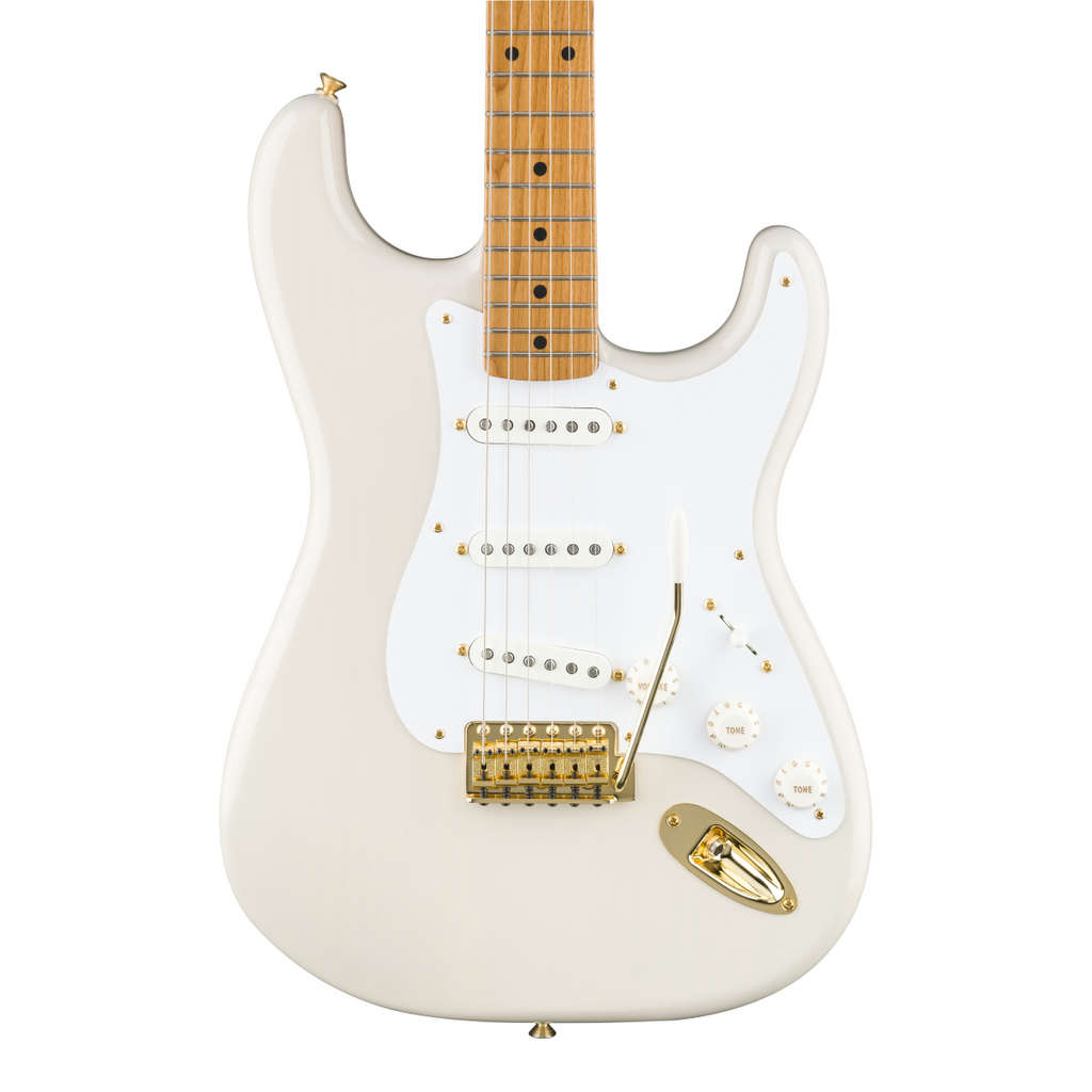 Fender Dealer Exclusive Vintera II 50s Stratocaster Gold Hardware Maple Neck White Blonde
