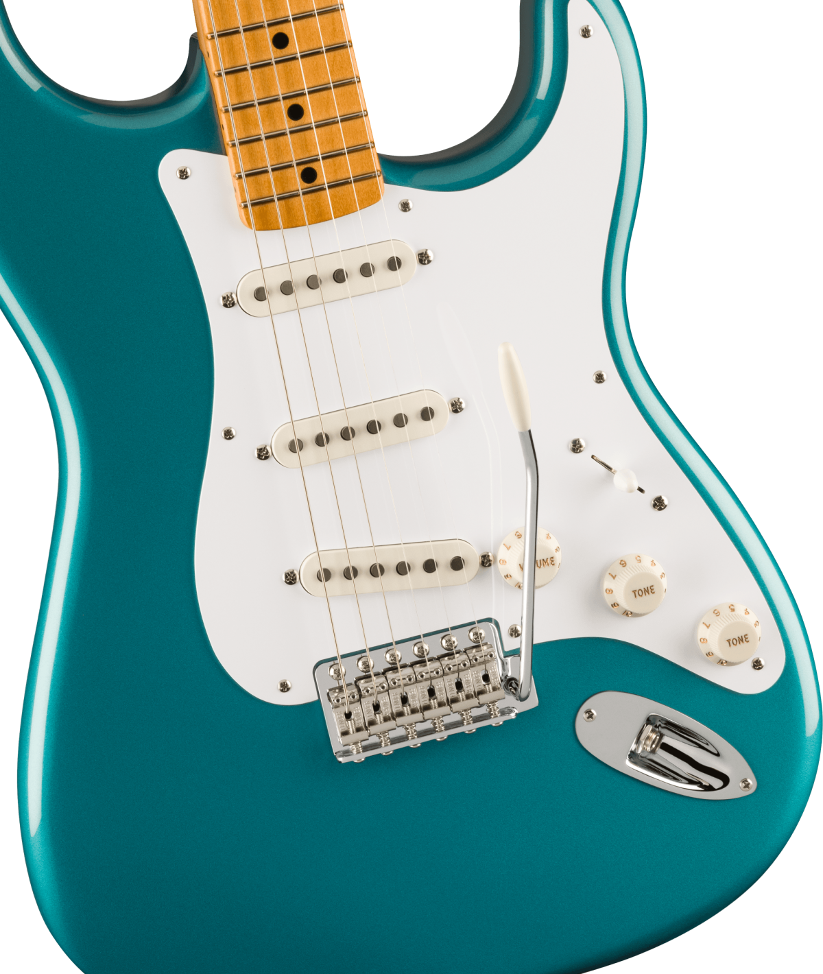 Fender Vintera II 50s Stratocaster Electric Guitar w/Maple Neck - Ocean Turquoise