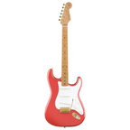 Fender Dealer Exclusive Vintera II 50s Stratocaster Gold Maple Neck Fiesta Red