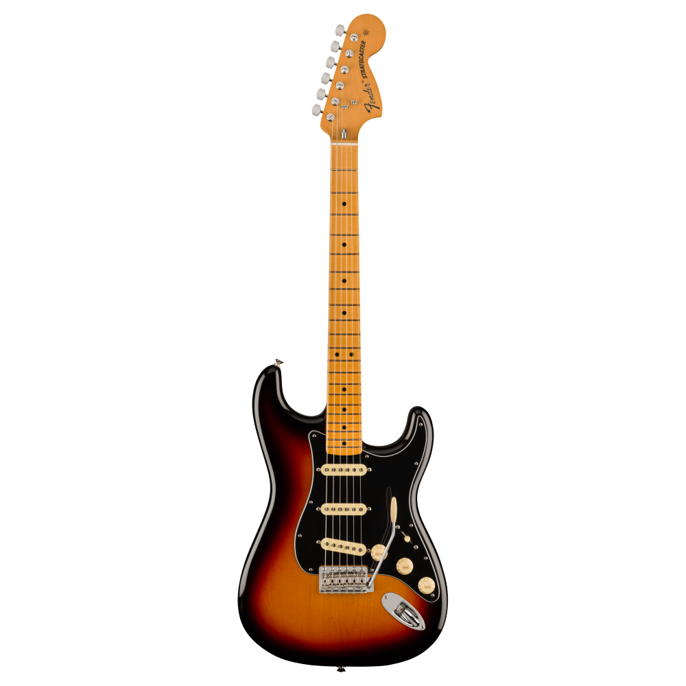 Fender Vintera II 70s Stratocaster Electric Guitar w/Maple Neck - 3-Colour Sunburst