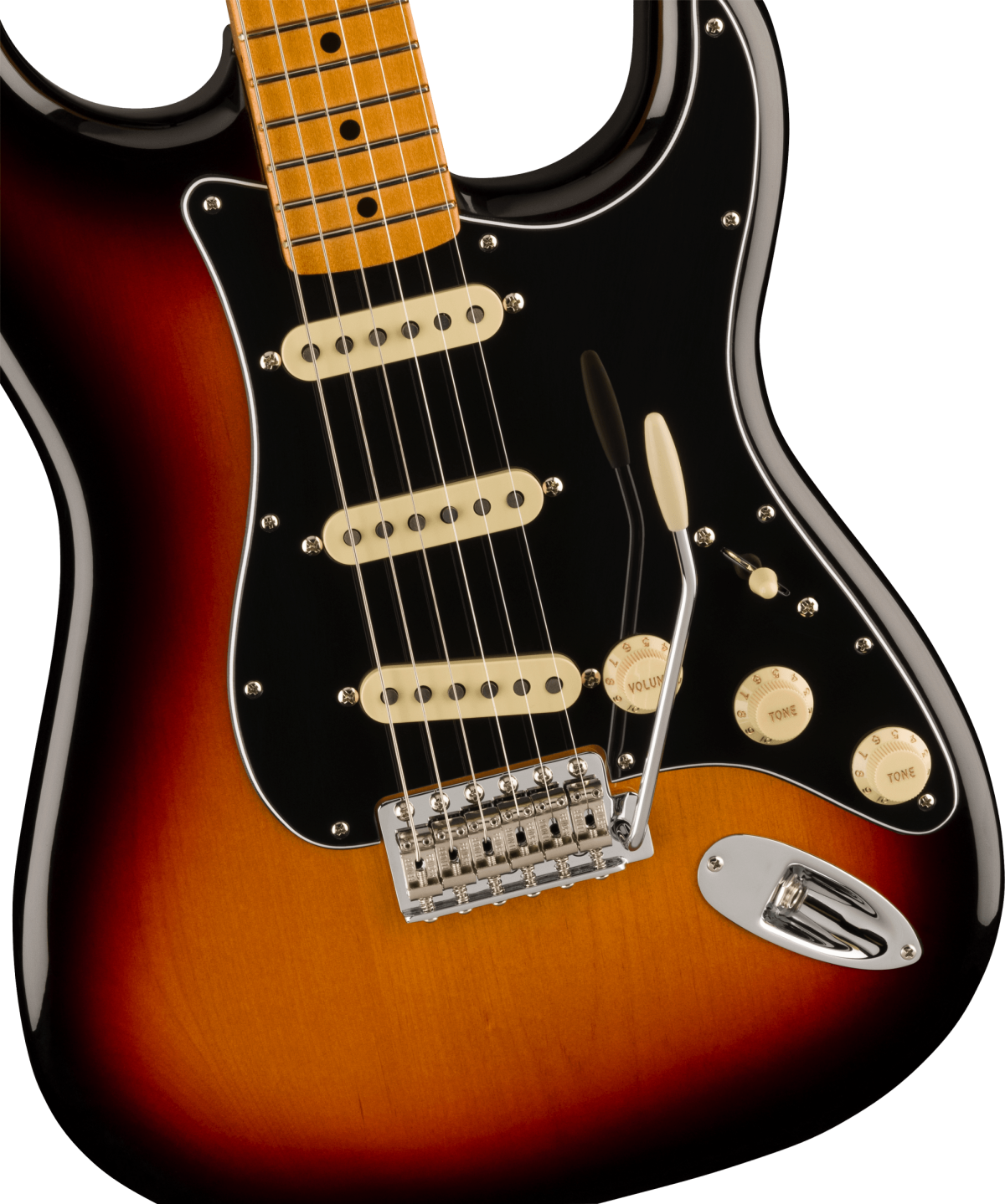 Fender Vintera II 70s Stratocaster Electric Guitar w/Maple Neck - 3-Colour Sunburst