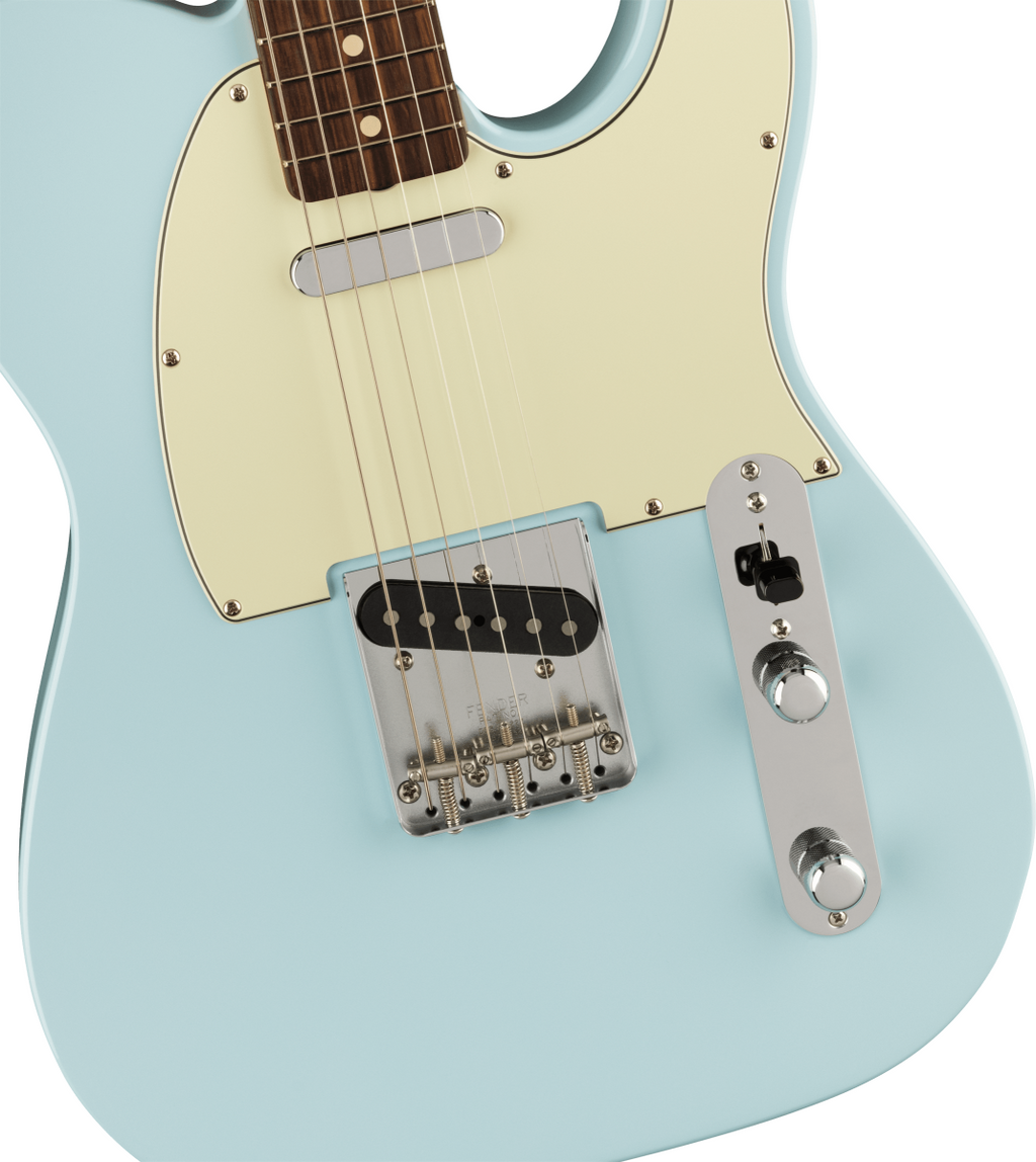 Fender Vintera II 60s Telecaster Electric Guitar with Rosewood in Sonic Blue
