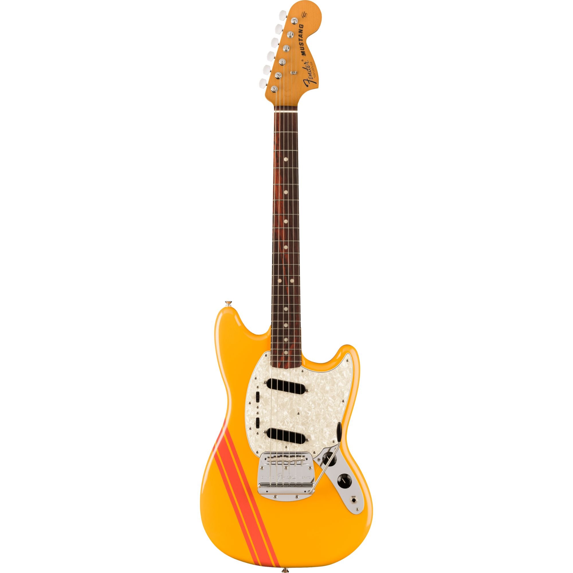 Fender Vintera II 70s Mustang Electric Guitar w/Rosewood - Competition Orange