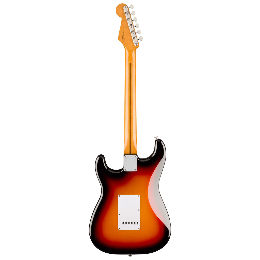 Fender Vintera III Late '50s Stratocaster electric guitar with maple fingerboard in 3-color sunburst finish.