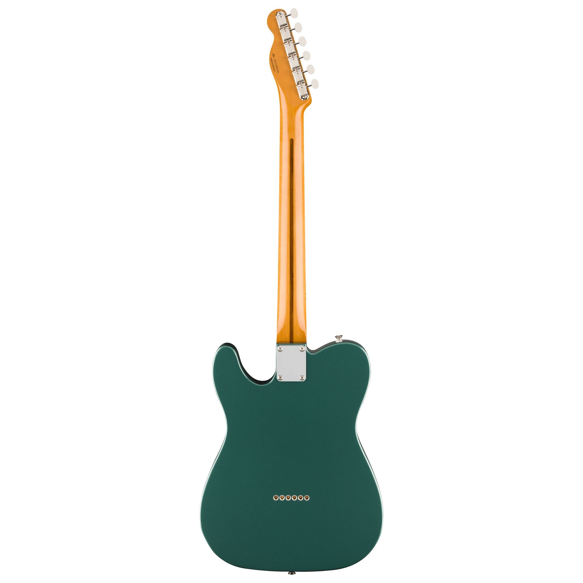 Fender Vintera III Late '50s Telecaster electric guitar with maple fretboard in Sherwood Green Metallic finish.