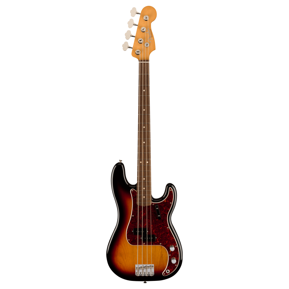 Fender Vintera II 60s Precision Bass Guitar with Rosewood Fretboard in 3-Colour Sunburst