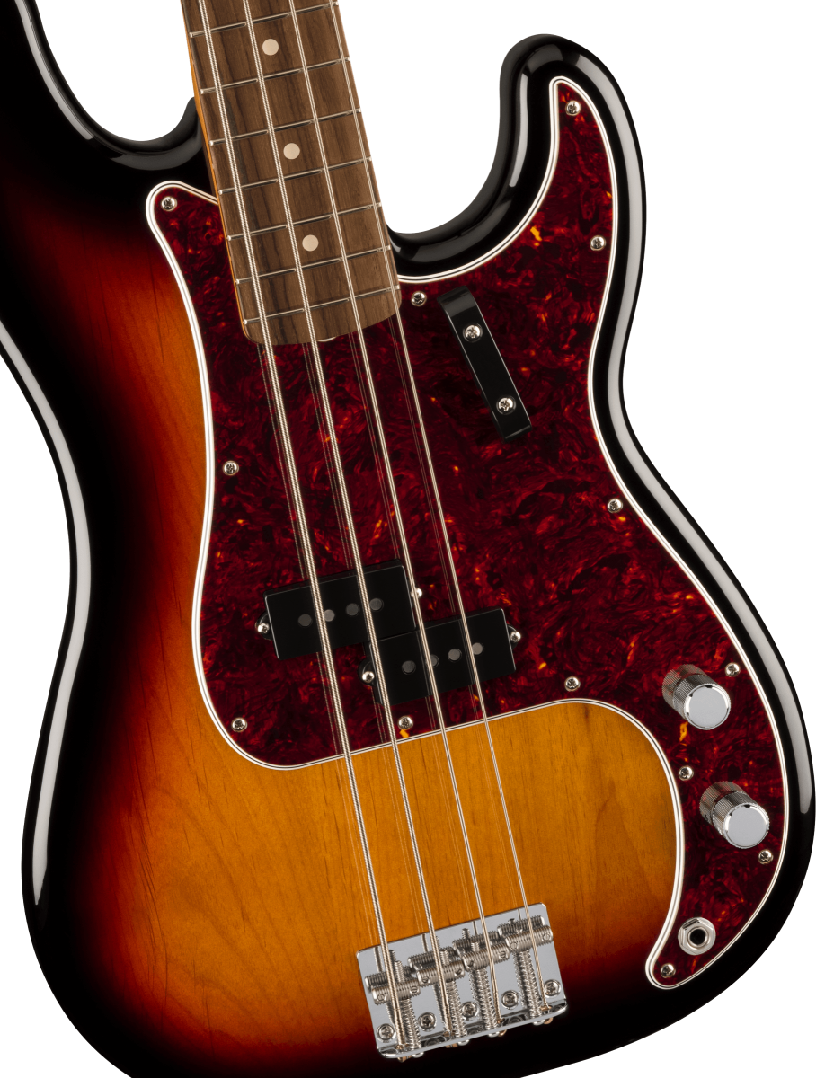 Fender Vintera II 60s Precision Bass Guitar with Rosewood Fretboard in 3-Colour Sunburst