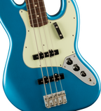 Fender Vintera II 60s Jazz Bass Guitar with Rosewood Fretboard in Lake Placid Blue