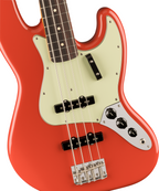 Fender Vintera II 60s Jazz Bass Guitar with Rosewood Fretboard in Fiesta Red
