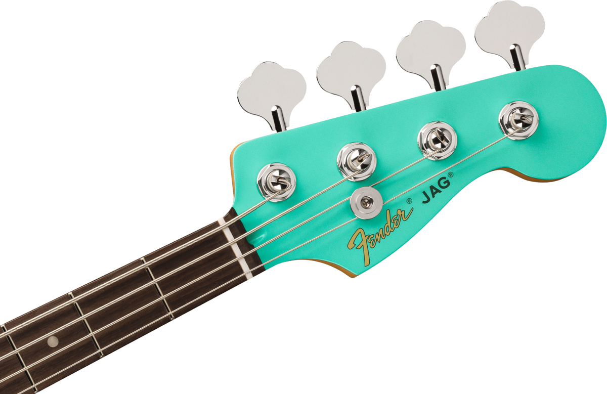 Fender Limited Edtion Mark Hoppus Jaguar Bass with Rosewood Fingerboard - Sea Foam Green
