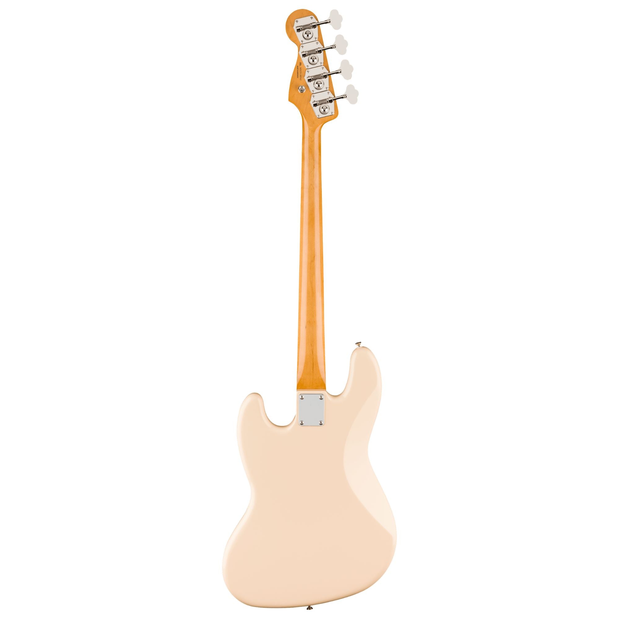 Fender Vintera III Early '60s Jazz Bass RW in Olympic White, showcasing its vintage-style bass guitar design and rosewood fingerboard.
