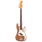 Fender Vintera III Late '60s Precision Bass with rosewood fingerboard in Firemist Gold, showcasing the classic vintage electric bass guitar.