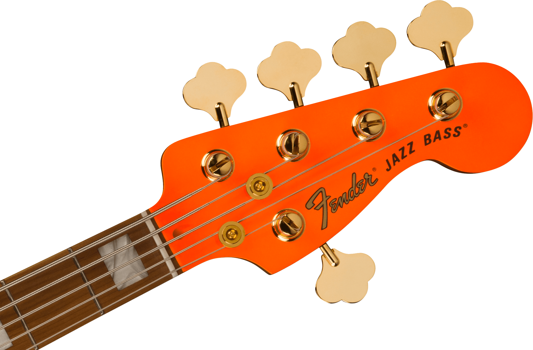 Fender MonoNeon Jazz Bass V w/Maple Fretboard - Neon Yellow