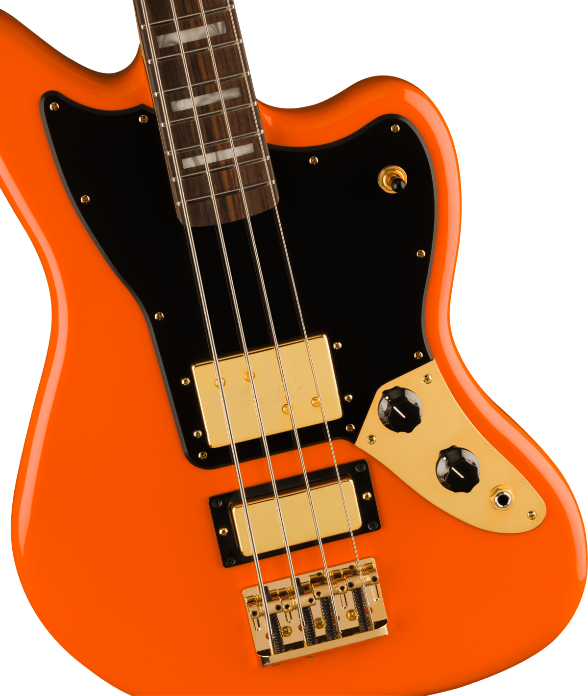Fender Limited Edition Mike Kerr Jaguar Bass w/Rosewood - Tiger's Blood Orange
