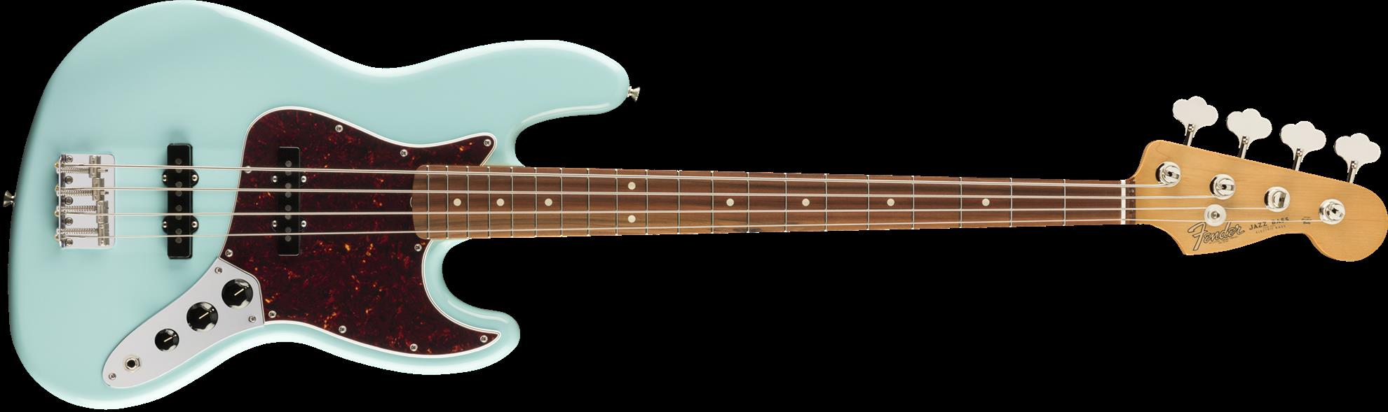 Fender Vintera 60s Jazz Bass w/Pau Ferro Fretboard - Daphne Blue