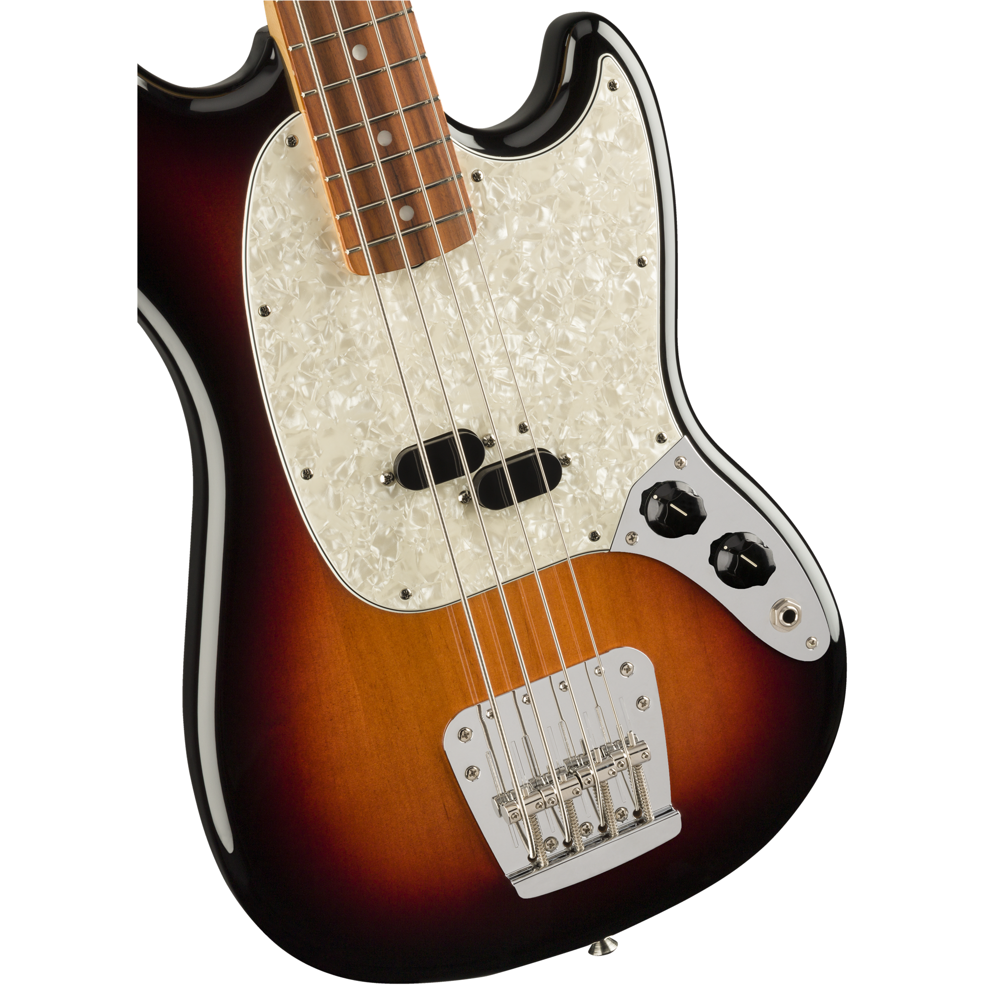 Fender Vintera 60s Mustang Bass Guitar w/Pau Ferro Fretboard - 3 Colour Burst