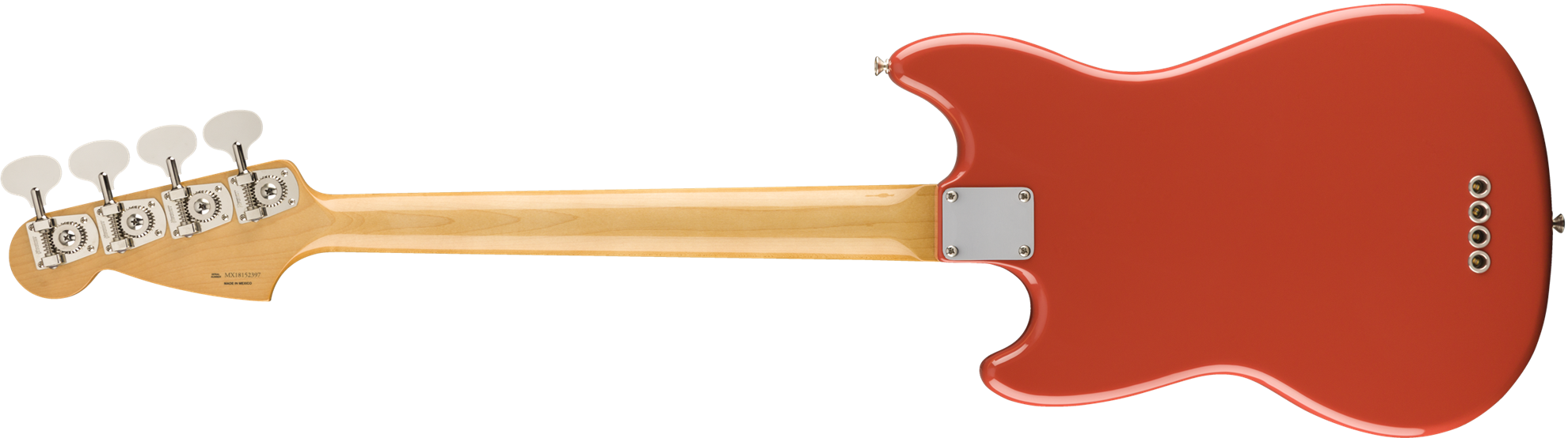 Fender Vintera 60s Mustang Bass Guitar w/Pau Ferro Fretboard - Fiesta Red