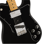 Fender Vintera 70s Telecaster Custom Electric Guitar w/Maple Fretboard - Black
