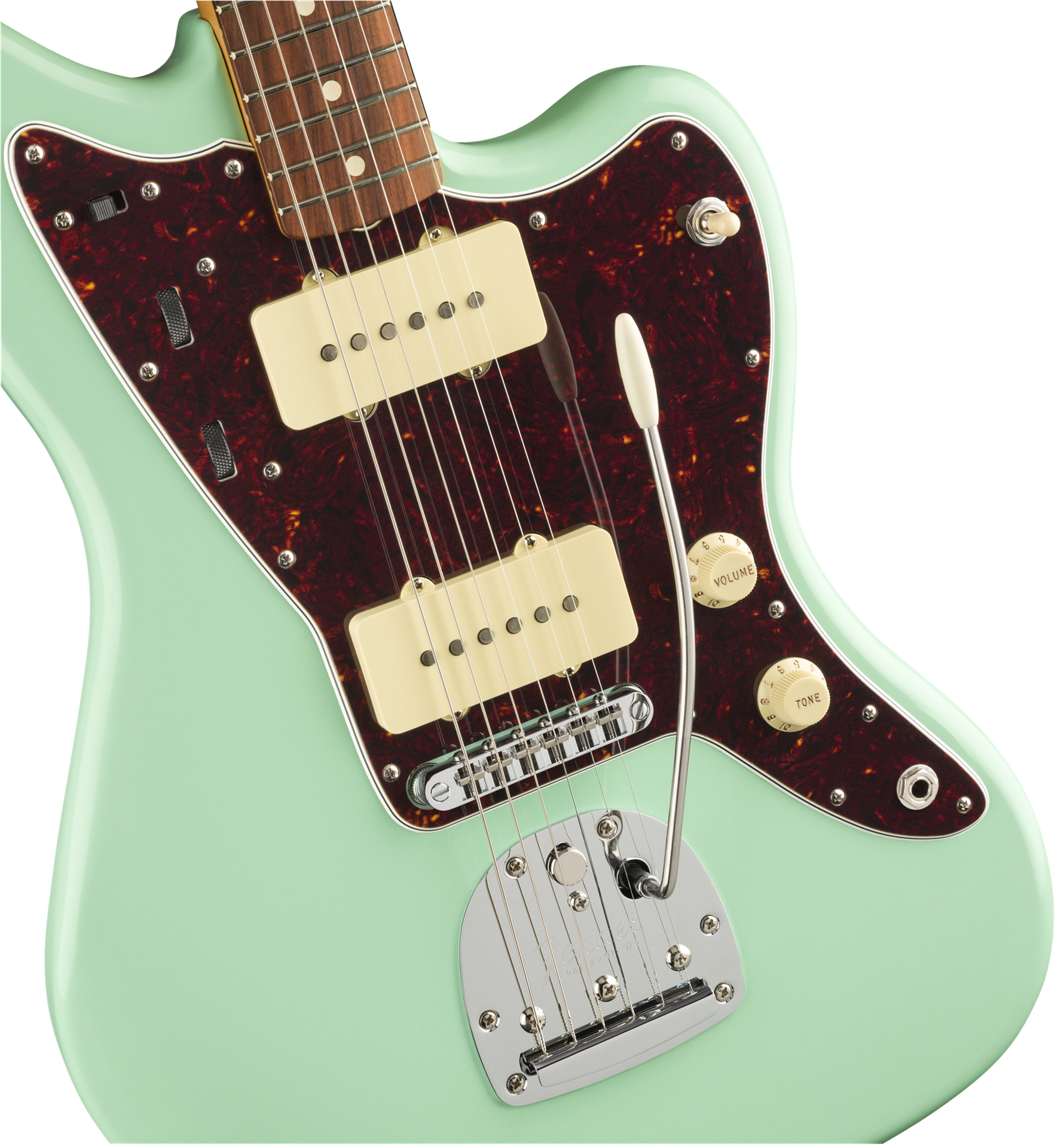 Fender Vintera 60s Jazz Modified Electric Guitar w/Pau Ferro Fretboard - Surf Green