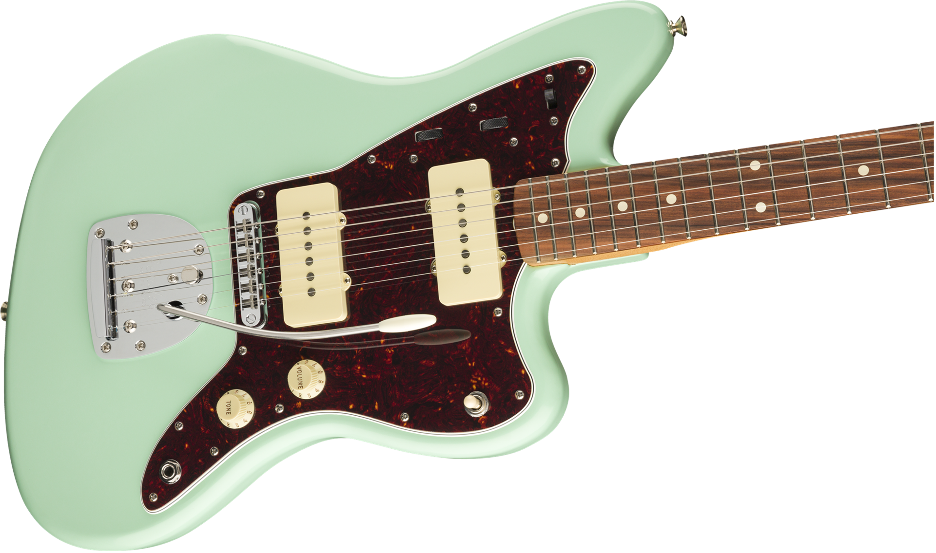 Fender Vintera 60s Jazz Modified Electric Guitar w/Pau Ferro Fretboard - Surf Green