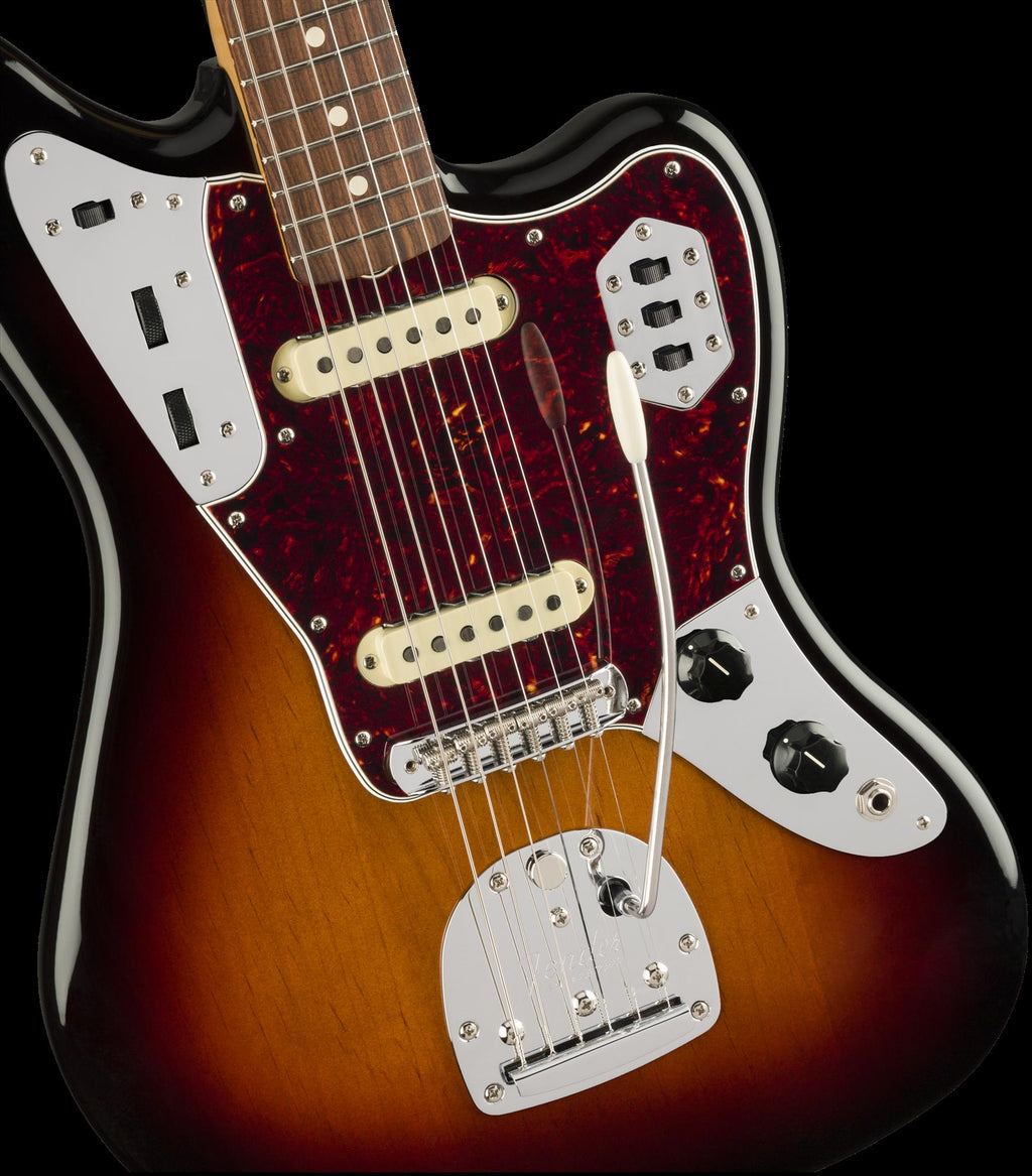 Fender Vintera 60s Jag Electric Guitar w/Pau Ferro Fretboard - 3 Colour Burst