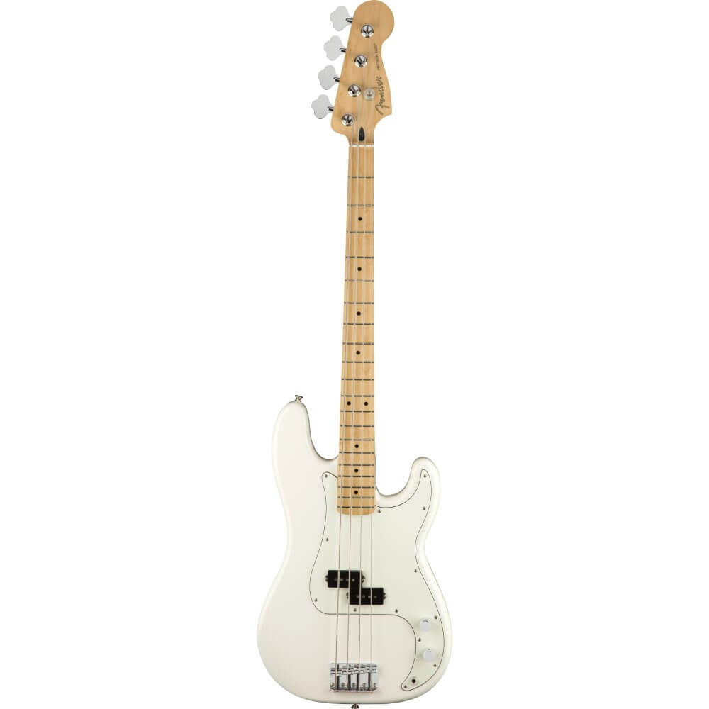 Fender Player Precision Bass Guitar w/Maple Neck - Polar White