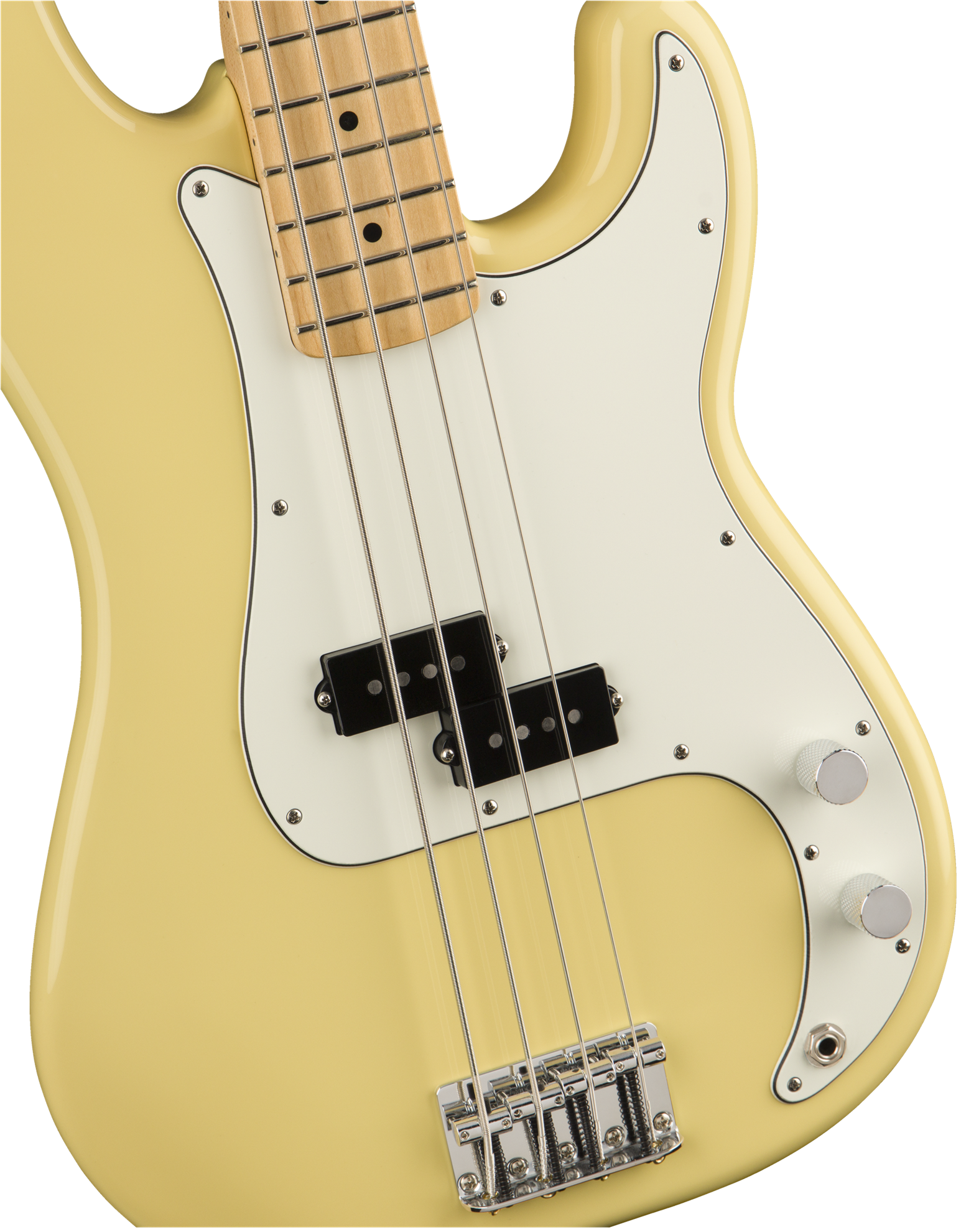 Fender Player Precision Bass Guitar w/Maple Neck - Buttercream