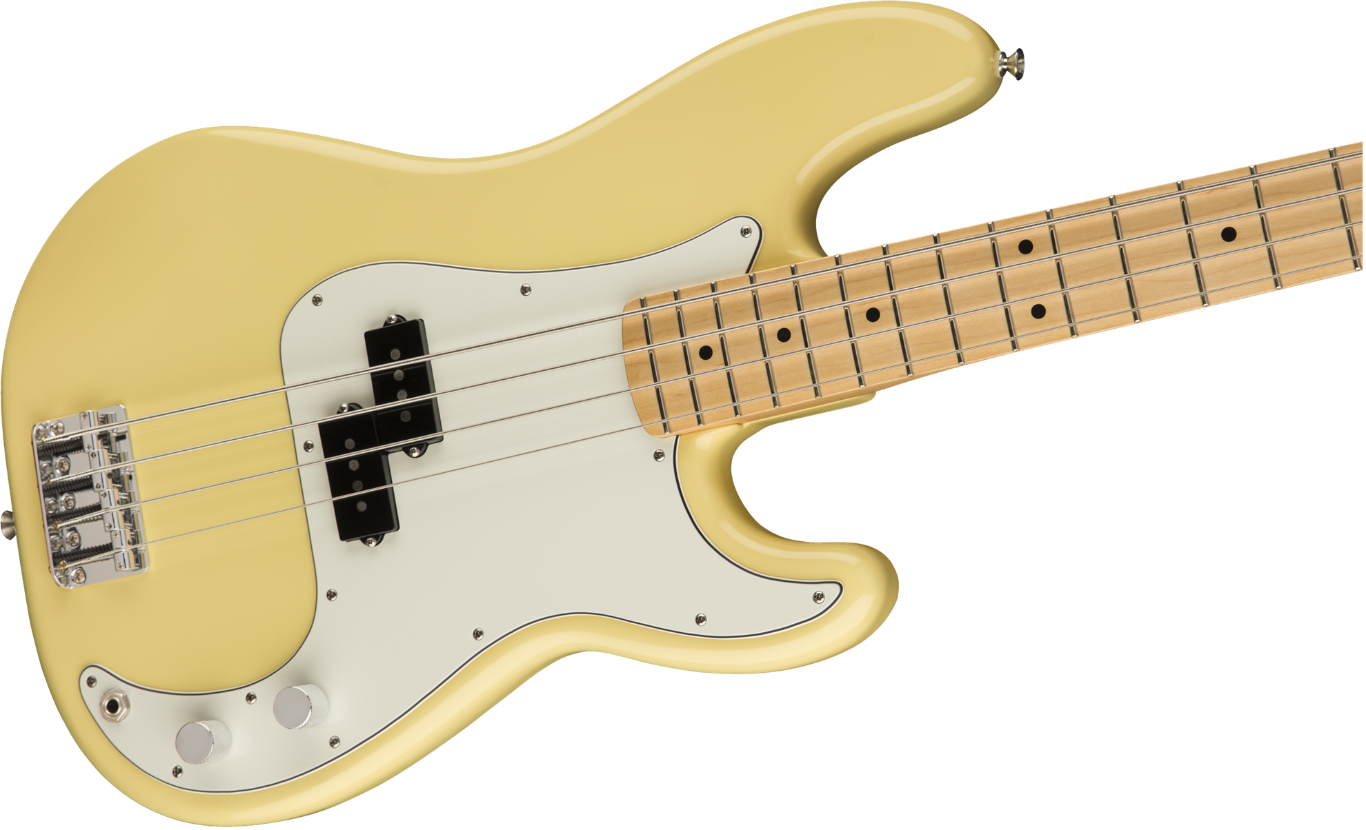 Fender Player Precision Bass Guitar w/Maple Neck - Buttercream