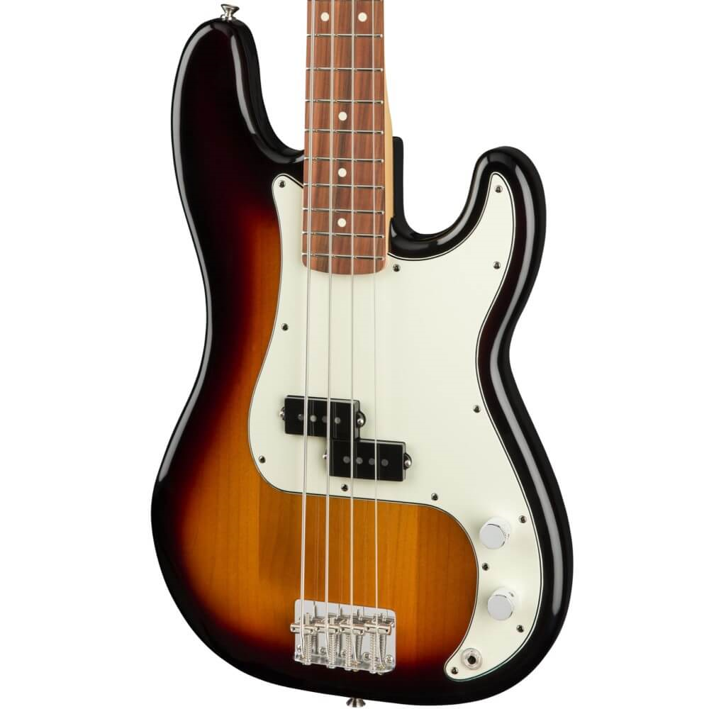 Fender Player Precision Bass Guitar w/Pau Ferro Fretboard - 3-Colour Sunburst