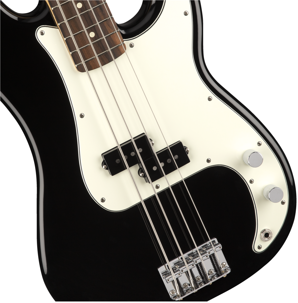 Fender Player Precision Bass with Pau Ferro Fretboard in Black