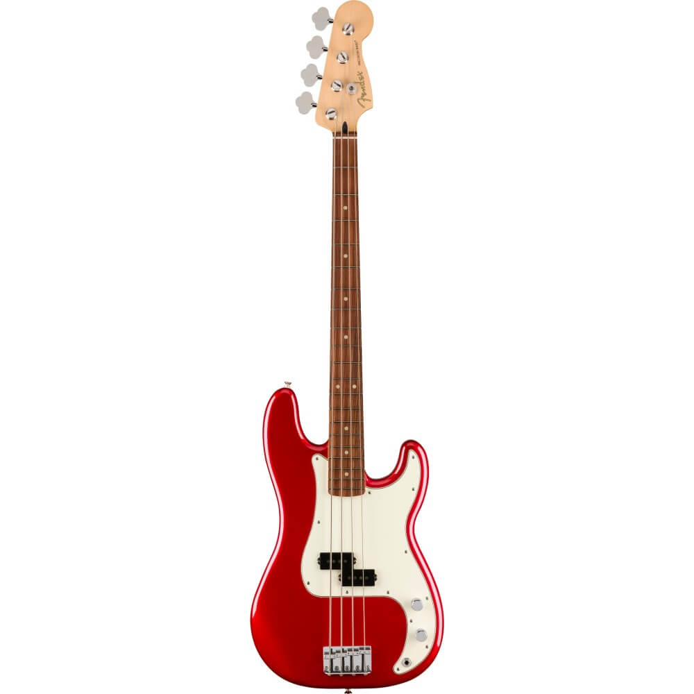 Fender Player Precision Bass Guitar w/Pau Ferro Fretboard - Candy Apple Red