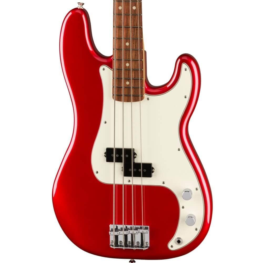 Fender Player Precision Bass Guitar w/Pau Ferro Fretboard - Candy Apple Red