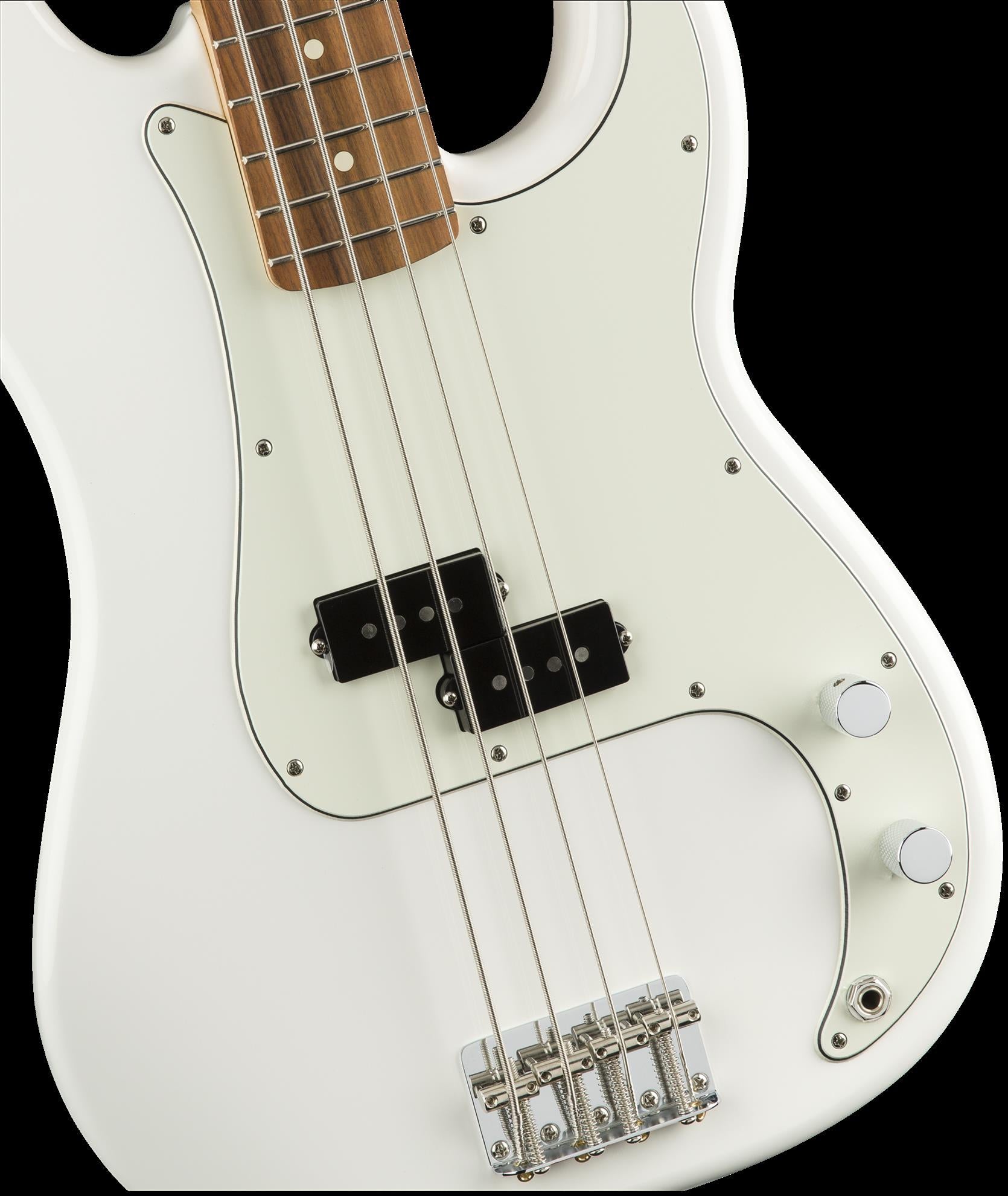 Fender Player Precision Bass w/Pau Ferro Fretboard - Polar White