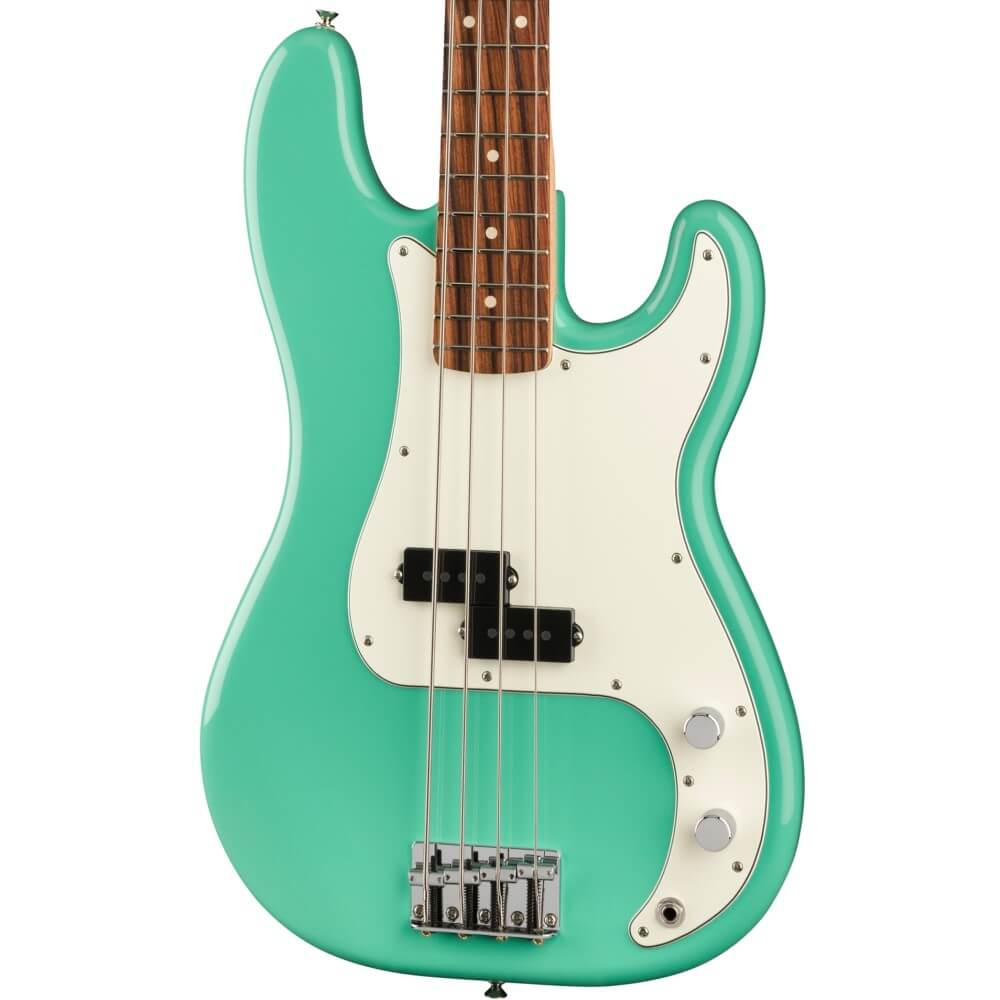 Fender Player Precision Bass Guitar w/Pau Ferro Fretboard - Sea Foam Green