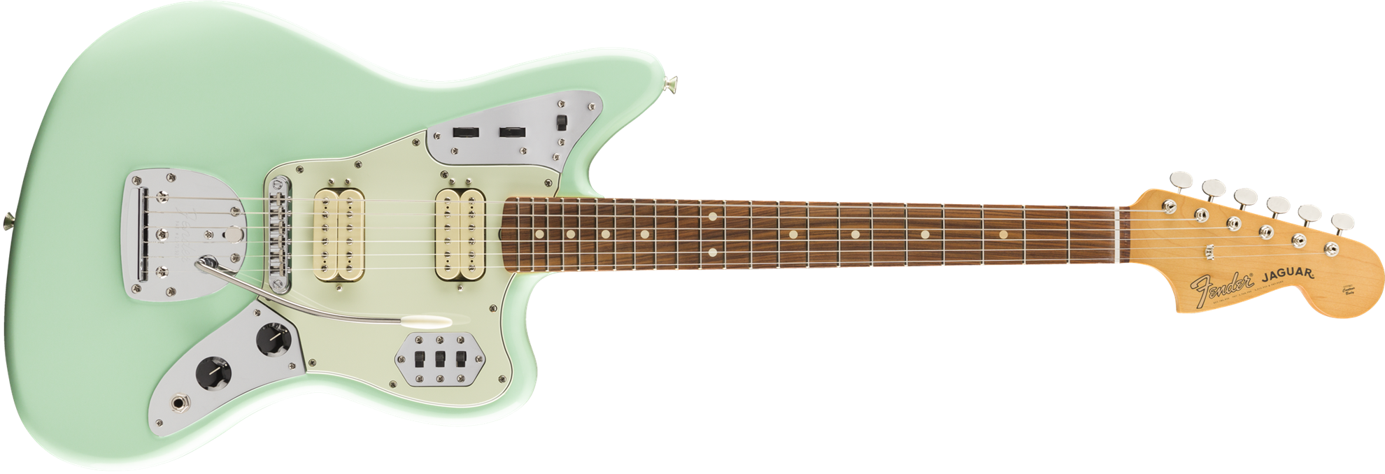 Fender Vintera 60s Jag Modified HH Electric Guitar w/Pau Ferro Fretboard - Surf Green