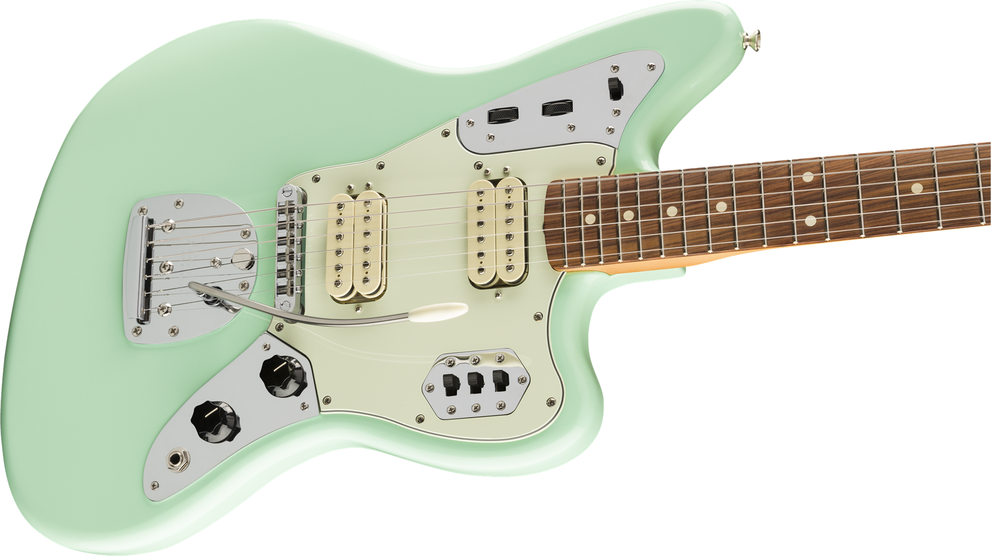 Fender Vintera 60s Jag Modified HH Electric Guitar w/Pau Ferro Fretboard - Surf Green
