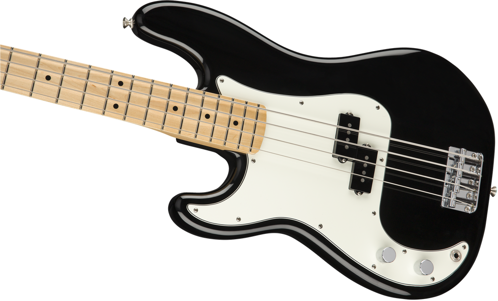 Fender Player Precision Left-Handed Bass Guitar w/Maple Neck - Black