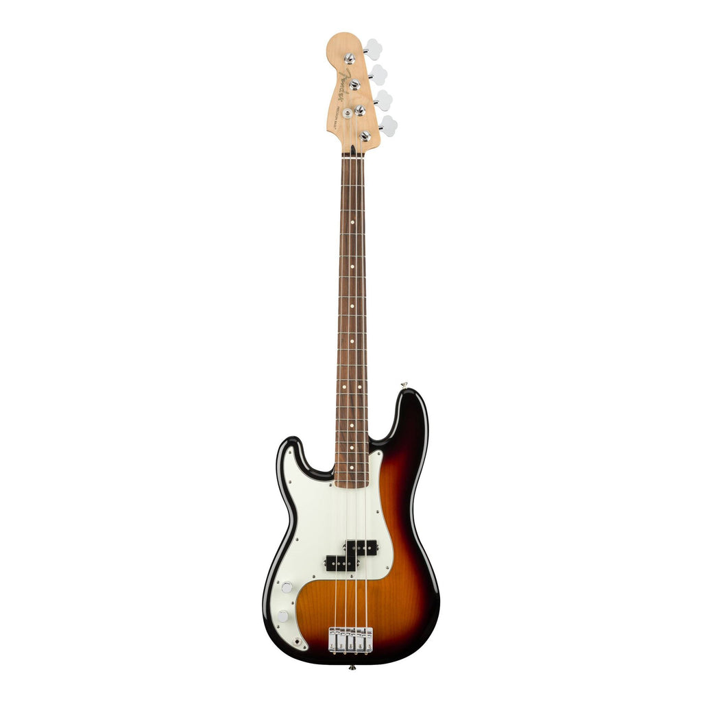 Fender Player Left-Handed Precision Bass w/Pau Ferro Fretboard - 3-Colour Sunburst