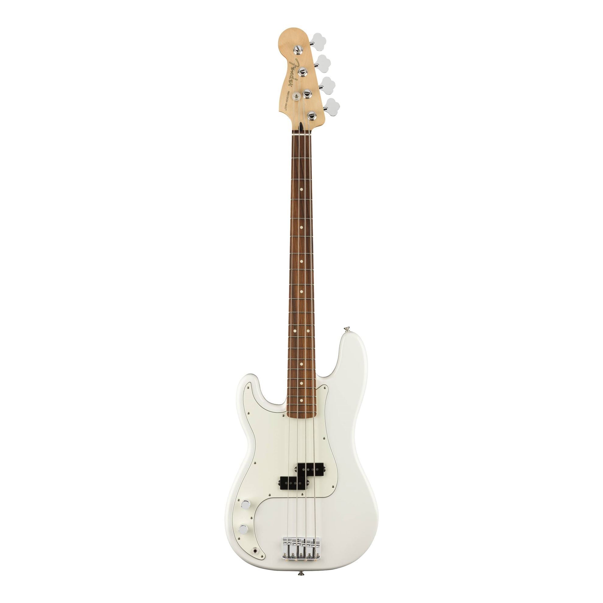 Fender Player Left-Handed Precision Bass w/Pau Ferro Fretboard - Polar White