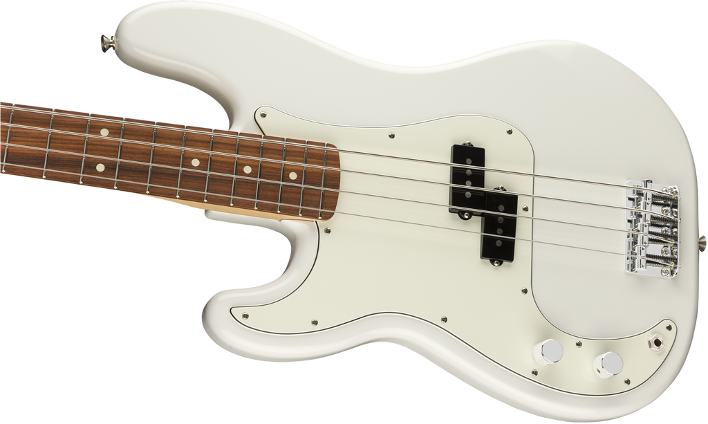 Fender Player Left-Handed Precision Bass w/Pau Ferro Fretboard - Polar White