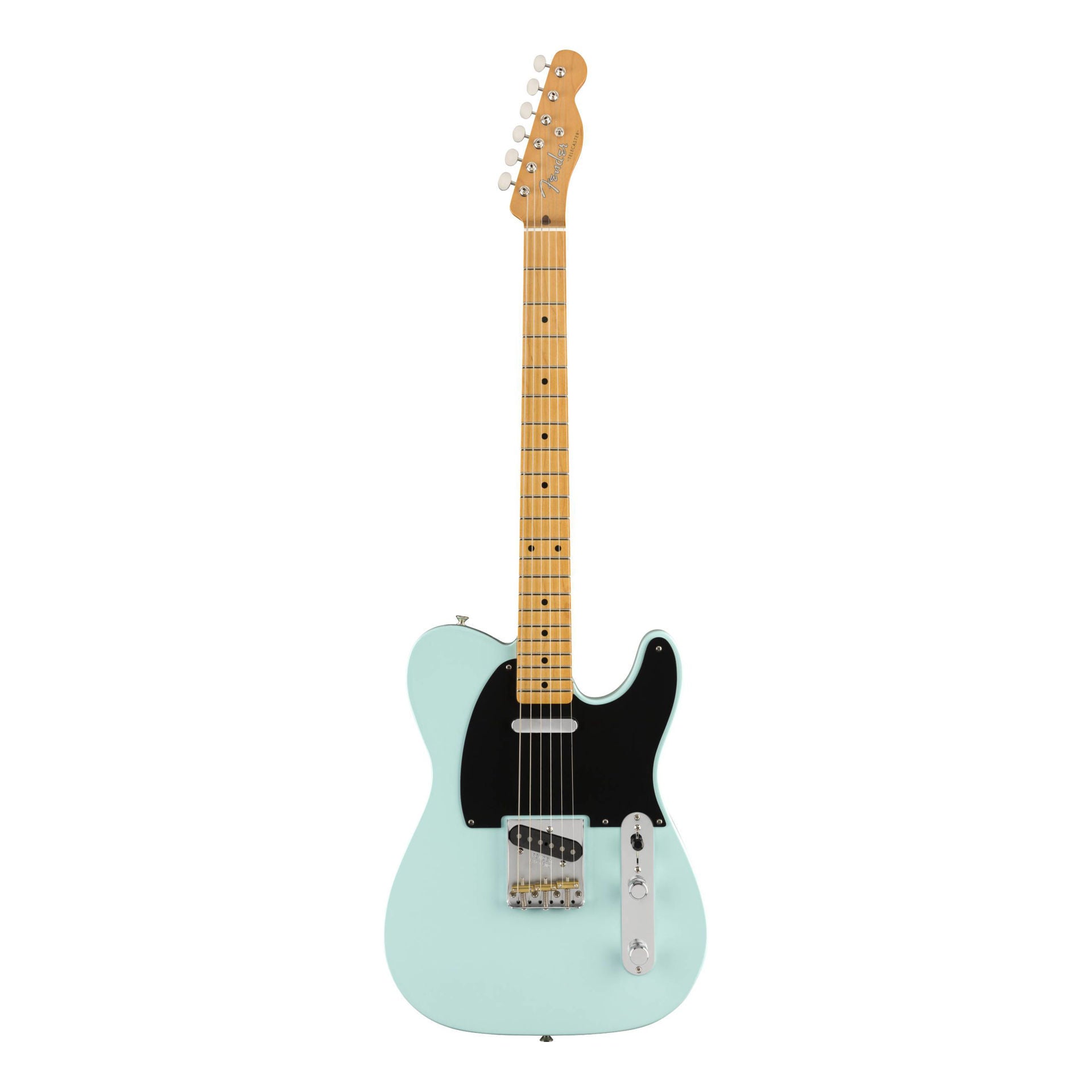 Fender Vintera 50s Telecaster Modified Electric Guitar w/Maple Fretboard - Daphne Blue