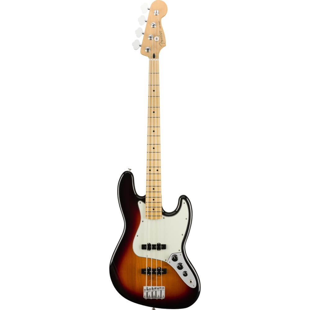 Fender Player Jazz Bass Guitar w/Maple Neck - 3-Colour Sunburst