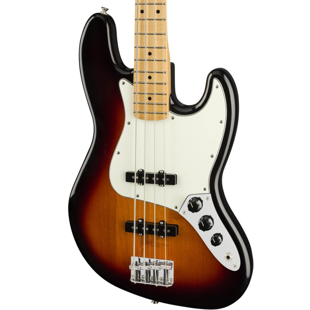 Fender Player Jazz Bass Guitar w/Maple Neck - 3-Colour Sunburst